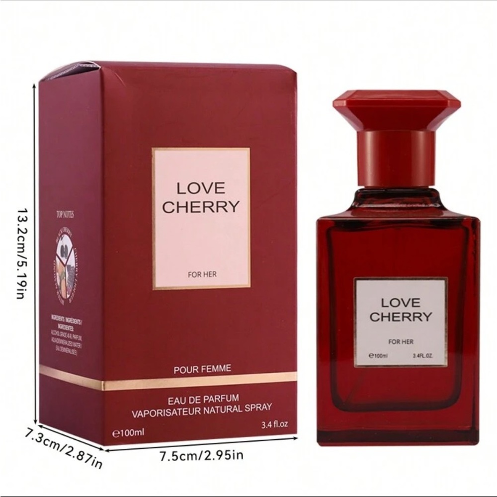 Love Cherry Perfume - 3.4fl oz/ 100mL - Picture 3 of 3